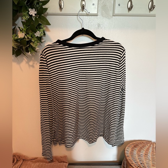 Loft striped long sleeve size large - Picture 2 of 2